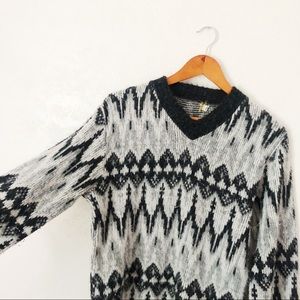 Vintage Zigzag Sweater